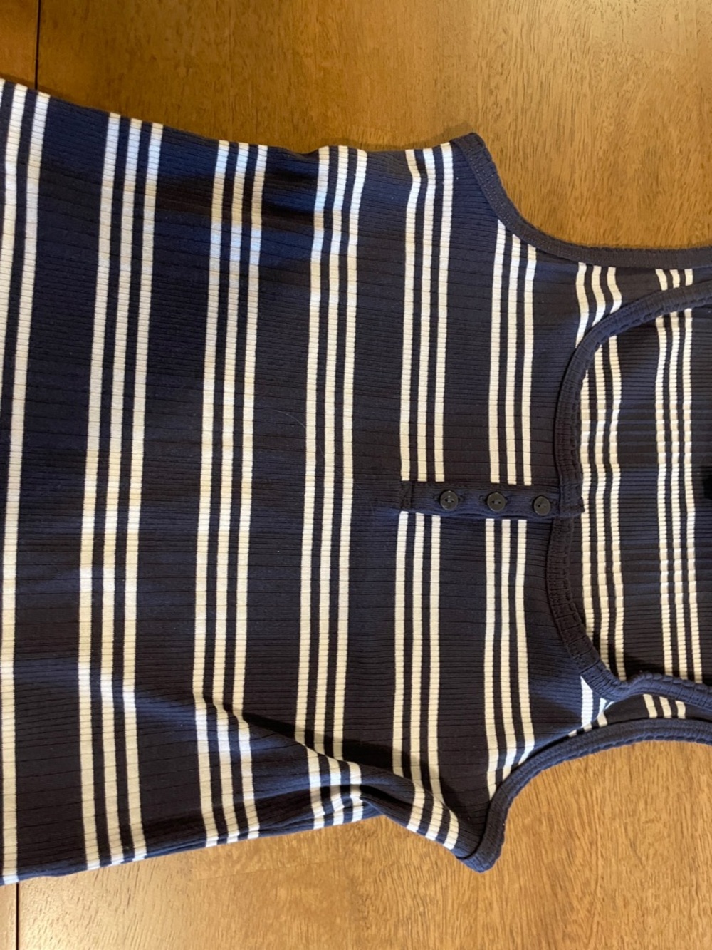 Universal Thread Ribbed Tank in Heather Gray - Picture 4 of 6